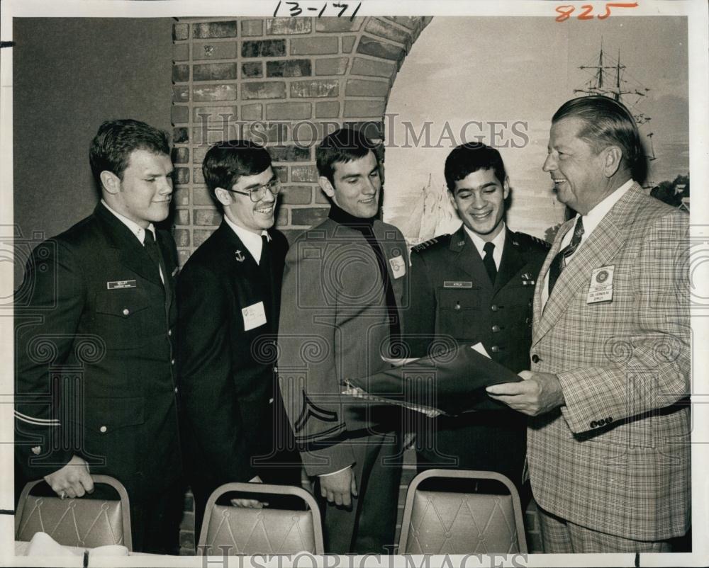 1979 Press Photo St Petersburg Retired Officers Club Luncheon - RSL69321 - Historic Images