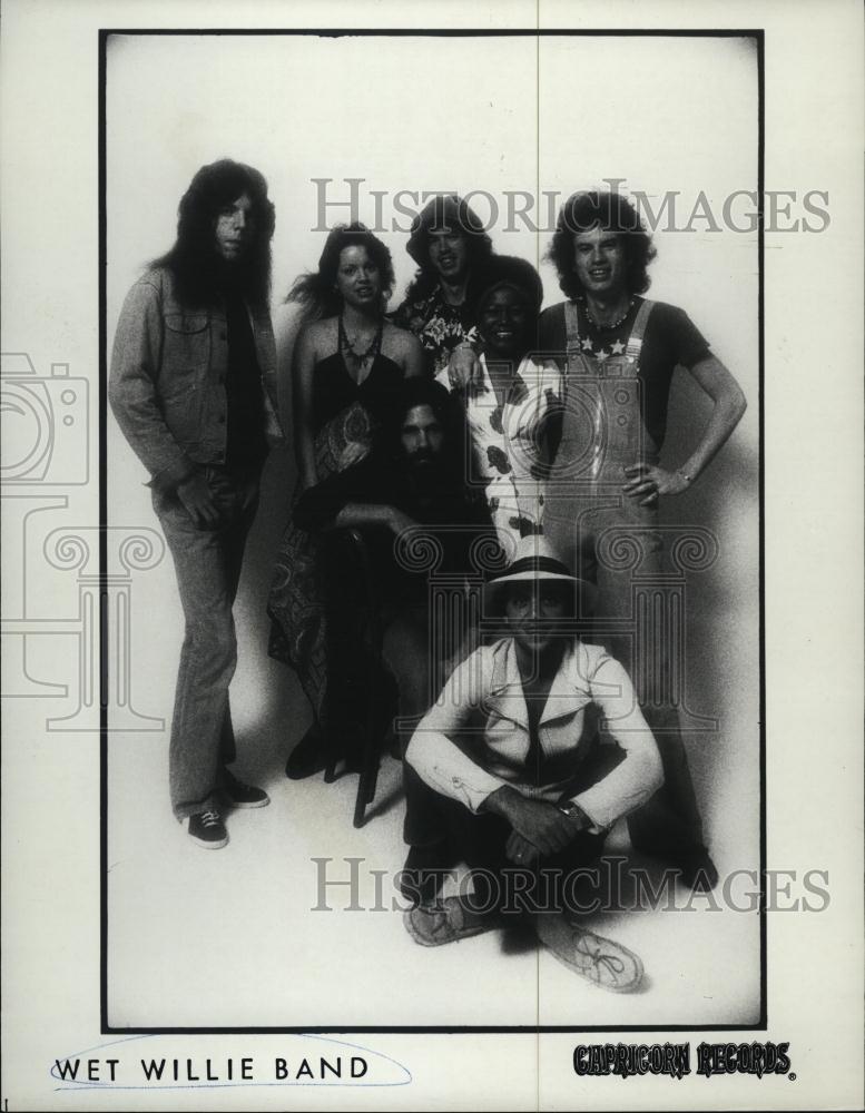 1974 Press Photo Wet Willie Band - RSL42373 - Historic Images