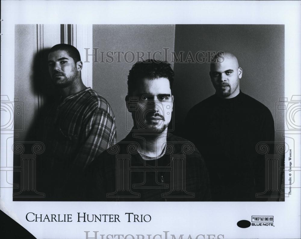 Press Photo Jazz musicians Charlie Hunter Trio on Blue Note label - RSL86503 - Historic Images