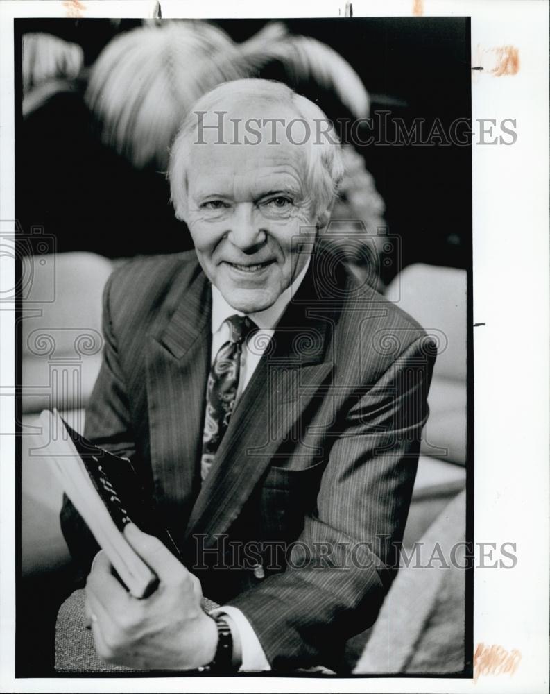 1992 Press Photo Daniel Moe, Choral Conductor &amp; Prof at Oberlin College - Historic Images