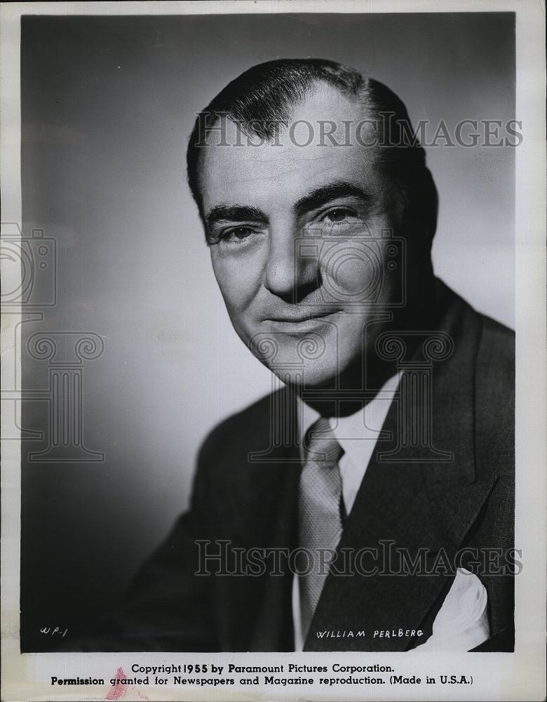 1955 Press Photo Film Producer William Perlberg - RSL81551 - Historic Images