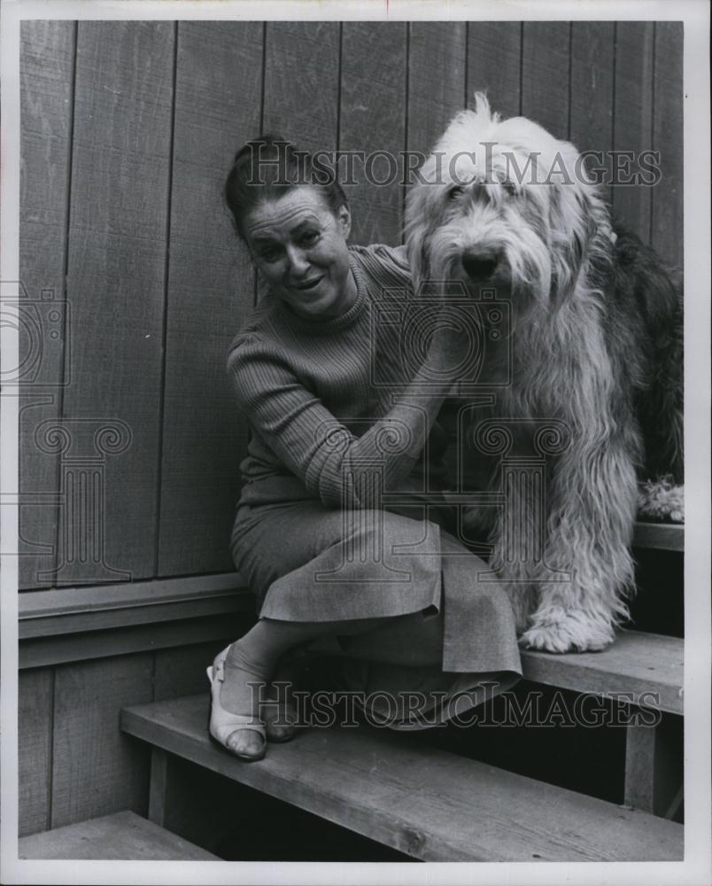 Press Photo Tijuana Goldstein Starr Campaigning for Mayor - RSL80533 - Historic Images