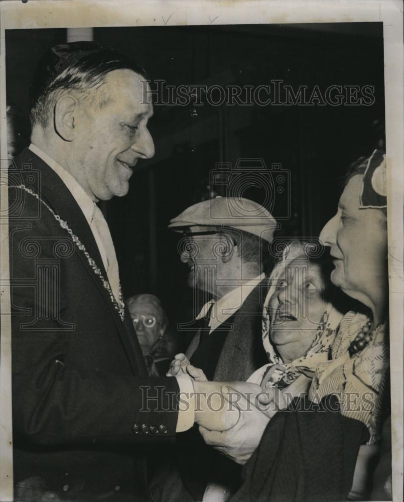 19557 Press Photo Lord Mayor of Dublin Robert Briscoe - RSL79289 - Historic Images