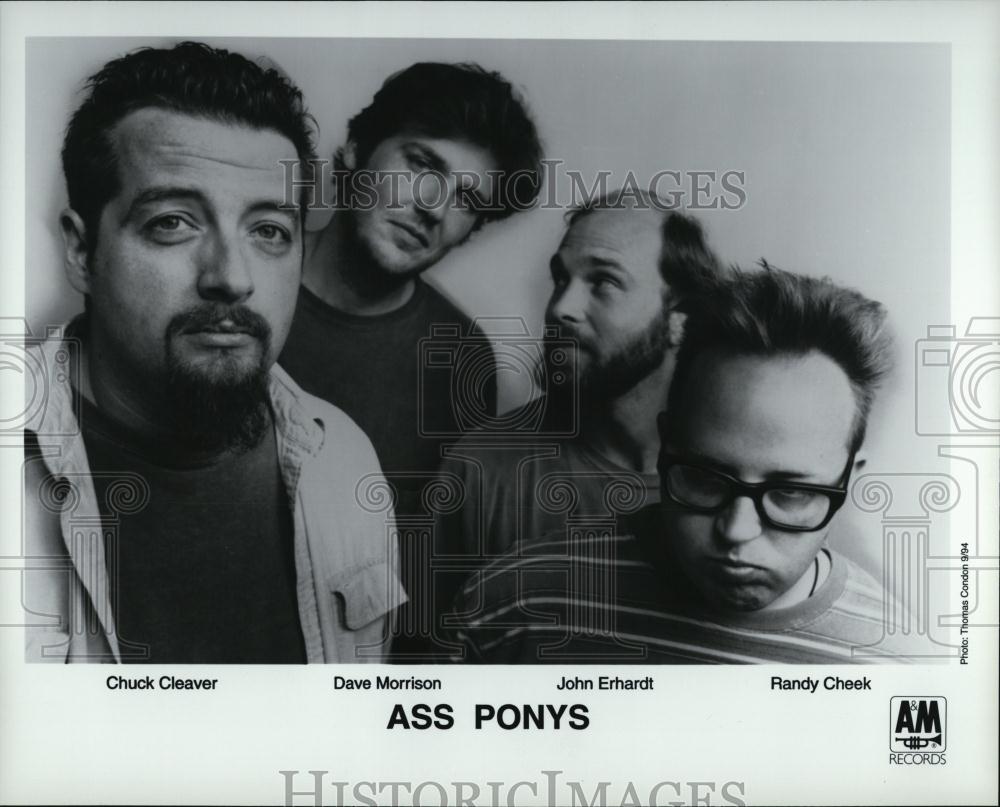 Press Photo Ass Ponys are an indie rock band based in Cincinnati, Ohio - Historic Images