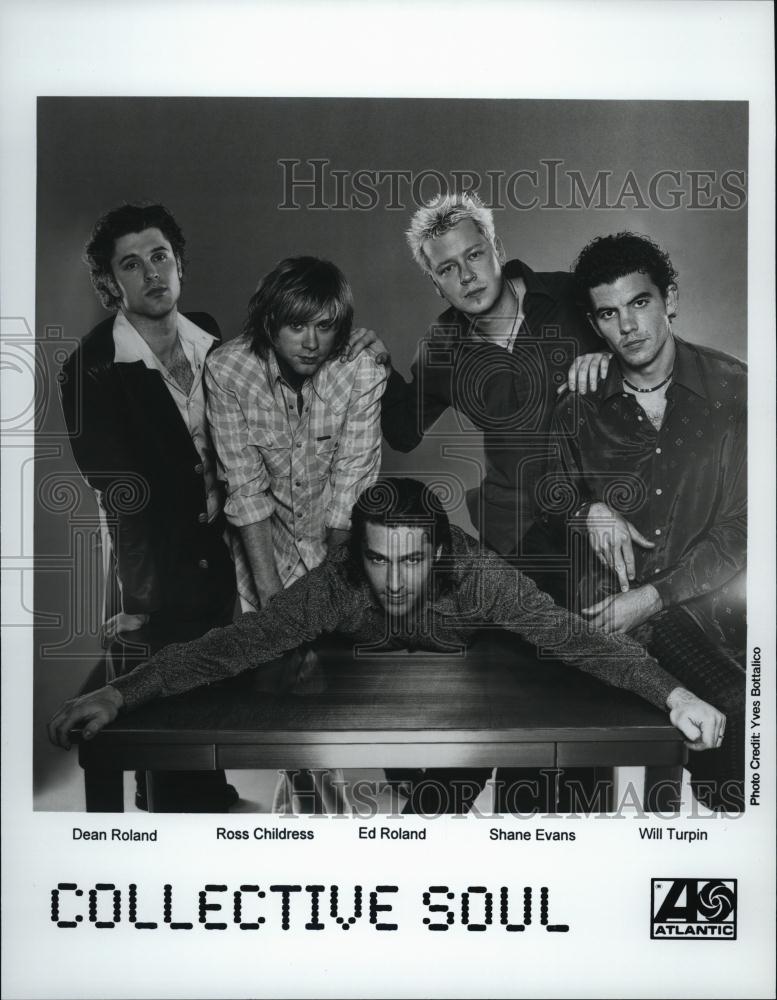 Press Photo Collective Soul: Evans, Roland, Turpin, Childress, Roland - Historic Images