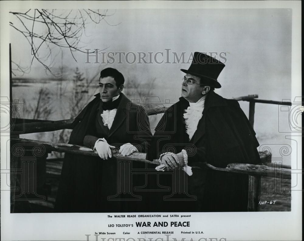 1968 Press Photo Film "War and Peace" Vyacheslav Tihohov - RSL06875 - Historic Images
