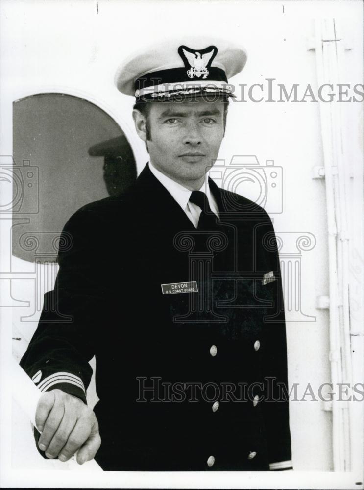 1970 Press Photo Actor Richard Jordan The Valiant&#39;s Commander - RSL65111 - Historic Images