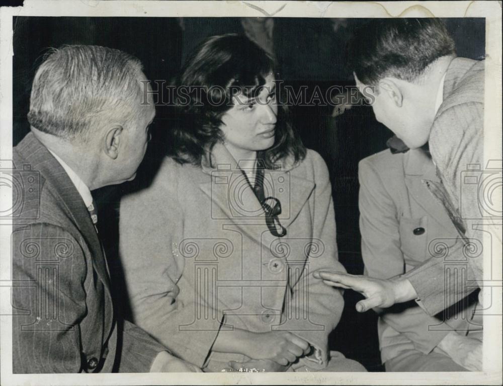 1948 Press Photo Pearl Silverman pleas not guilty by reason of insanity - Historic Images