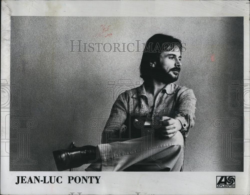 Press Photo jazz violinist Jean-Luc Ponty - RSL86377 - Historic Images