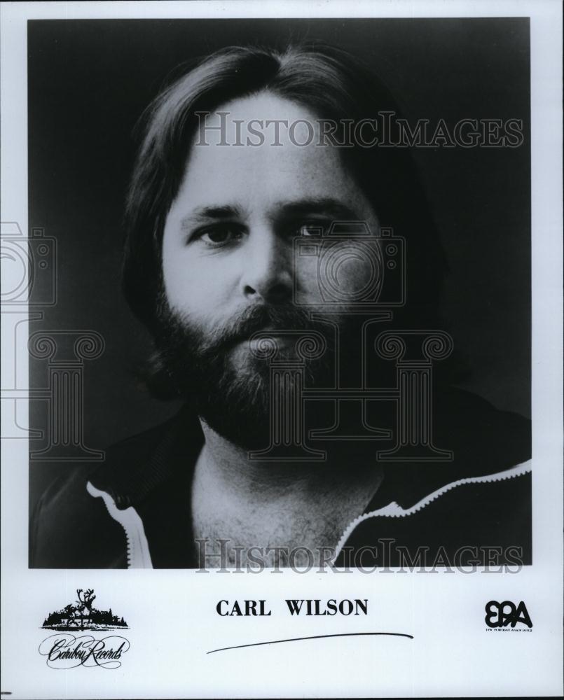 Press Photo Musician Carl Wilson Of The Beach Boys - RSL93529 - Historic Images