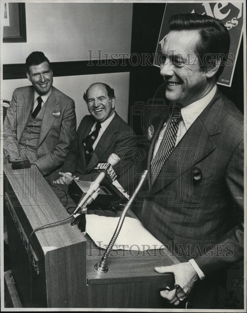 1978 Press Photo Bill Brock, Rep Natl Comm Chair, John Buckley - RSL80153 - Historic Images