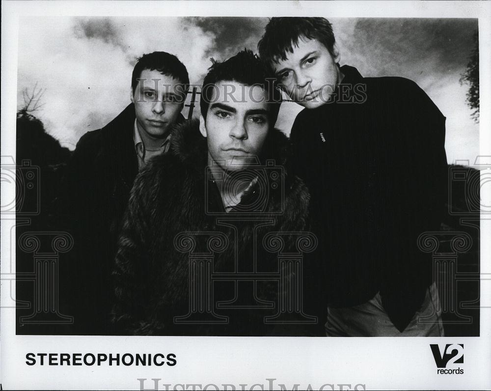 Press Photo Music group &quot;Stereophonics&quot; on V2 Records - RSL90805 - Historic Images