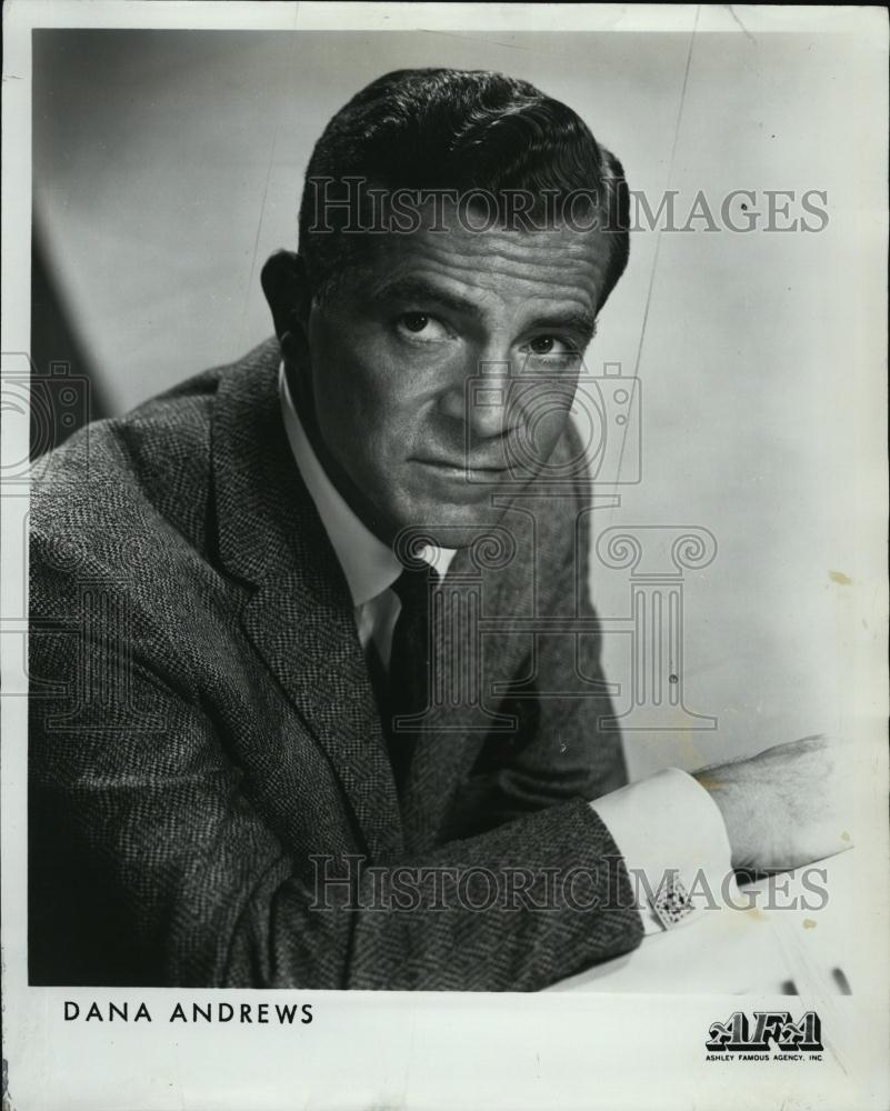 1967 Press Photo Actor Dana Andrews In &quot;The Odd Couple&quot; - RSL47343 - Historic Images