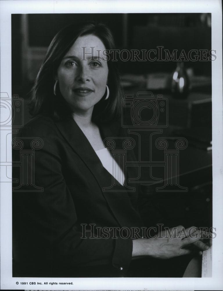 1991 Press Photo Actress Meredith Vieira for &quot;Verdict&quot; - RSL78865 - Historic Images