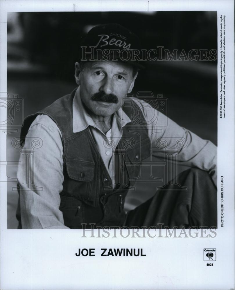 1989 Press Photo Composer Joe Zawinul - RSL91645 - Historic Images