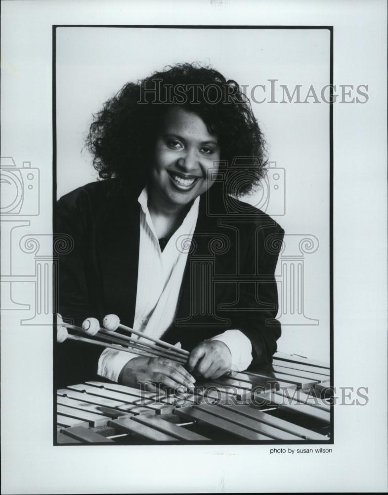 Press Photo Cecelia Smith Jazz Vibraphonist - RSL44021 - Historic Images