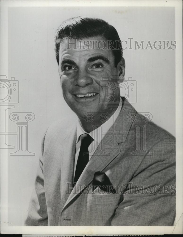 1962 Press Photo Emcee Bert Parks , &quot;Yours For A Song&quot; - RSL78581 - Historic Images