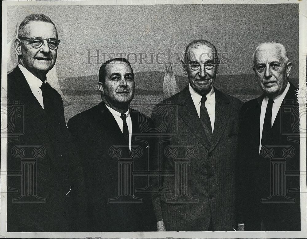 1969 Press Photo Edward Gallagher,John Flint,Leonard Sanders & John Richardson - Historic Images