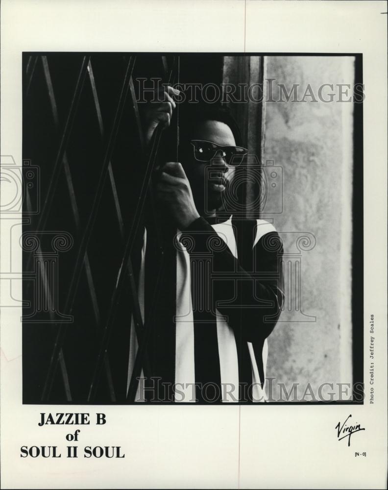 Press Photo Jazzie B of Soul II Soul - RSL42437 - Historic Images