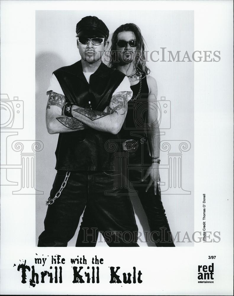 Press Photo Thrill Kill Kult, American Electronic Industrial Rock Band - Historic Images