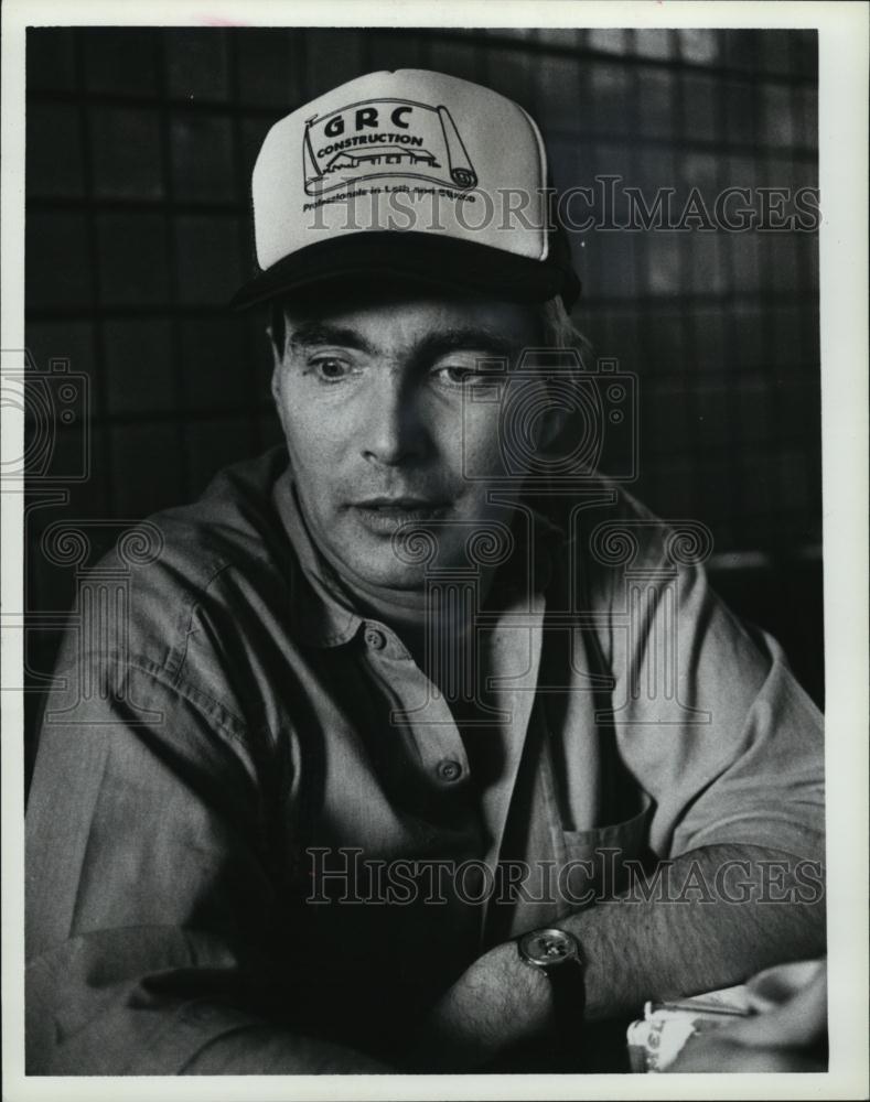 1988 Press Photo William Bennett son of underworld figure Wimpy Bennett - Historic Images