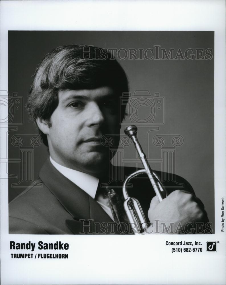 Press Photo Randy Sandke, Trumpet, Flugelhorn - RSL79393 - Historic Images