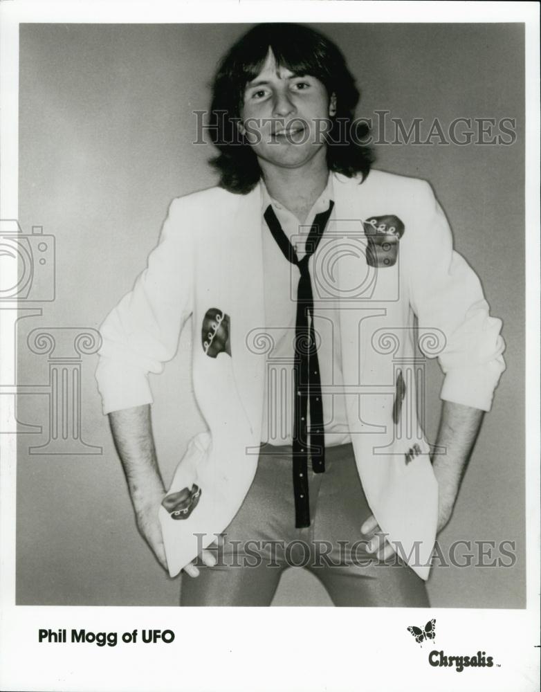 1979 Press Photo Popular Musician Phil Mogg Of UFO - RSL61069 - Historic Images