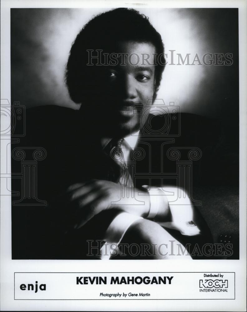 Press Photo Entertainer Musician Kevin Mahogany Singer - RSL83331 - Historic Images