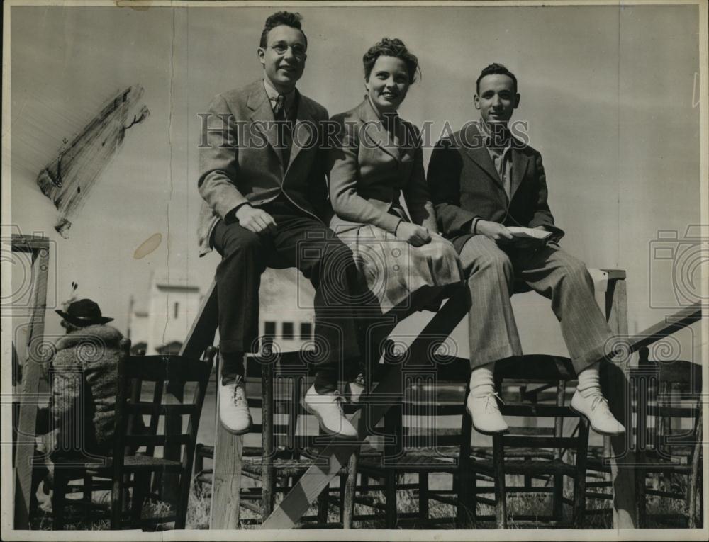 1940 Press Photo Young Visitors attend the Pinehurst Horse Show - RSL86547 - Historic Images