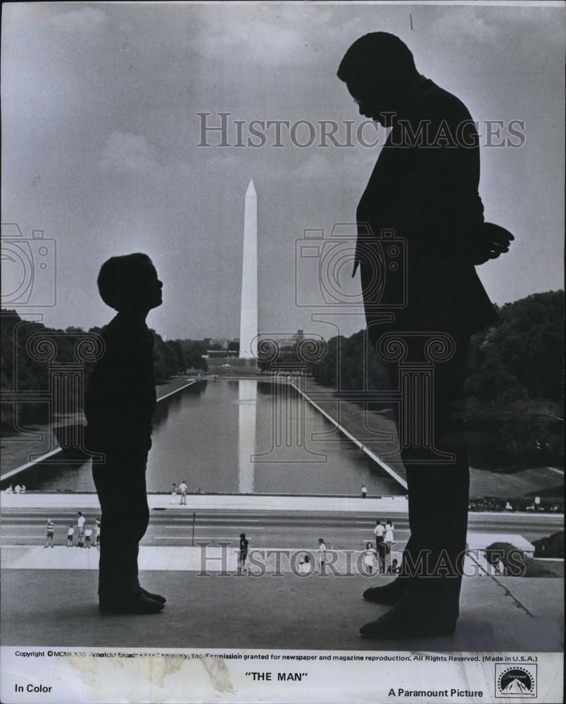 1972 Press Photo Actor James Earl Jones In The Man - RSL83259 - Historic Images