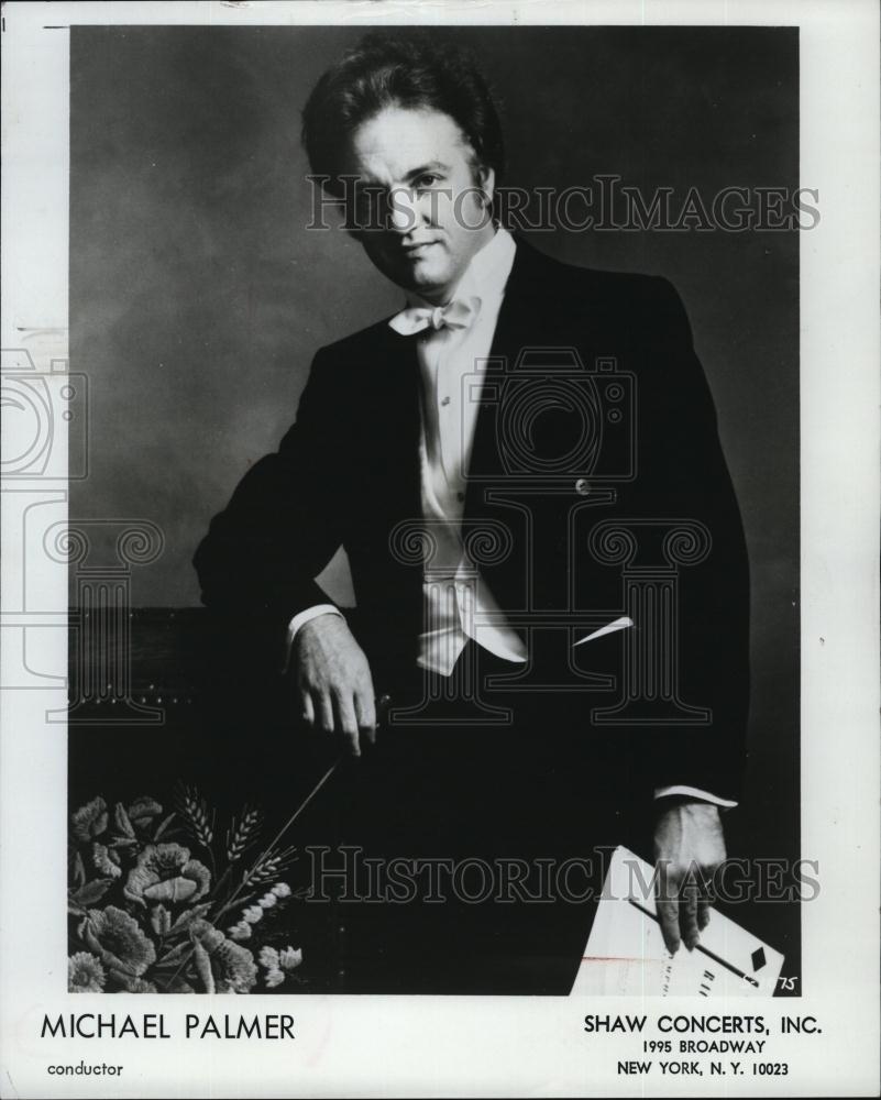 1987 Press Photo Conductor Michael Palmer - RSL94731 - Historic Images