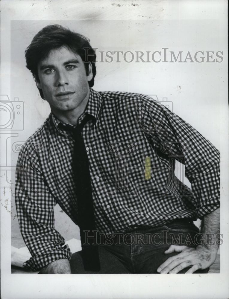 1988 Press Photo Actor John Travolta In "Perfect" - RSL84417 - Historic Images