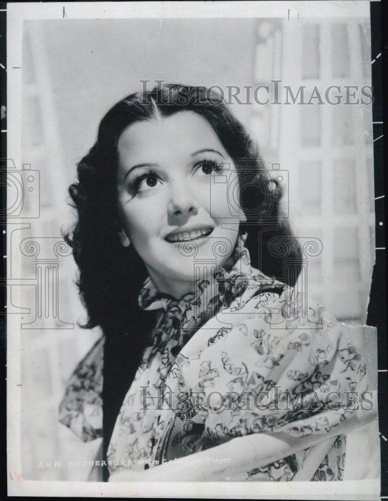 1984 Press Photo Actress Ann Rutherford - RSL60633 - Historic Images