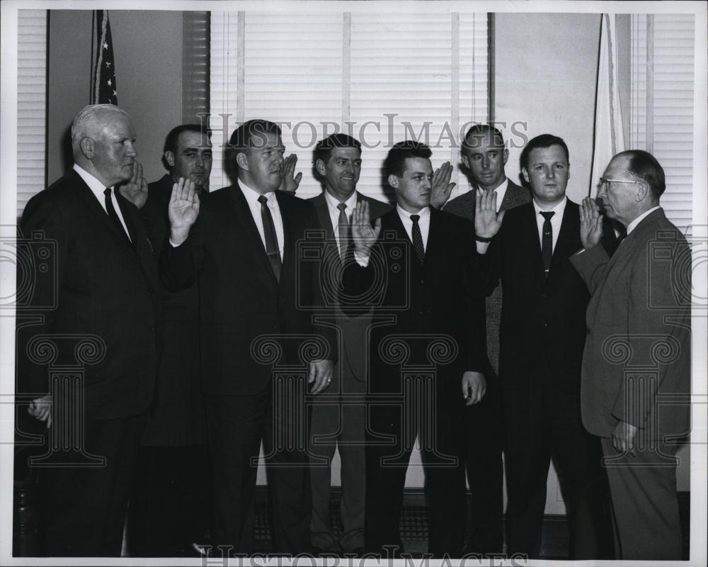 1963 Press Photo W McCarthy, P Tracey, F White, R Harrington, J Bianci - Historic Images