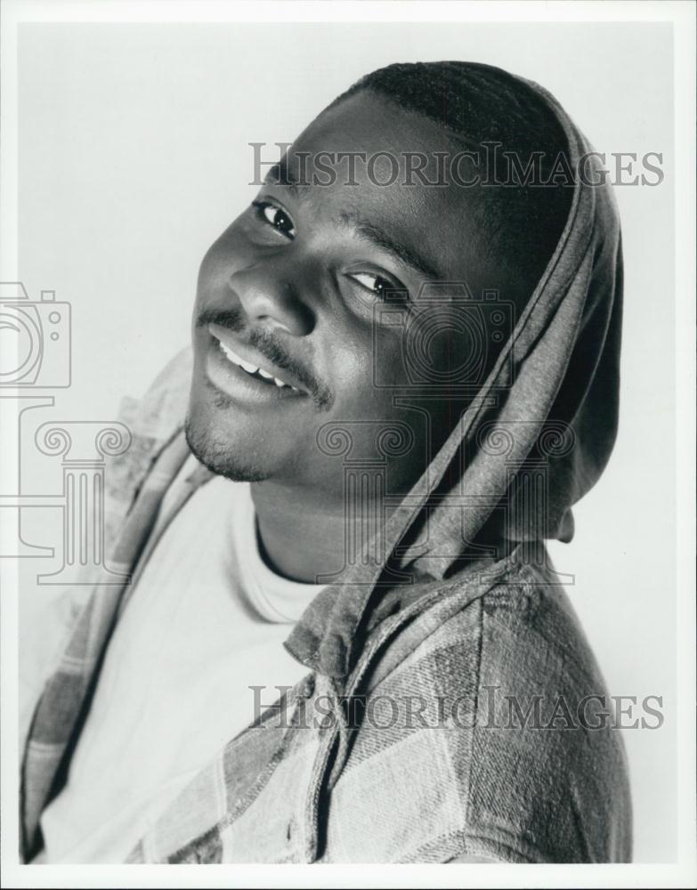 1992 Press Photo Actor Malcolm Jamal Warner As Alexander James In "Here And Now" - Historic Images