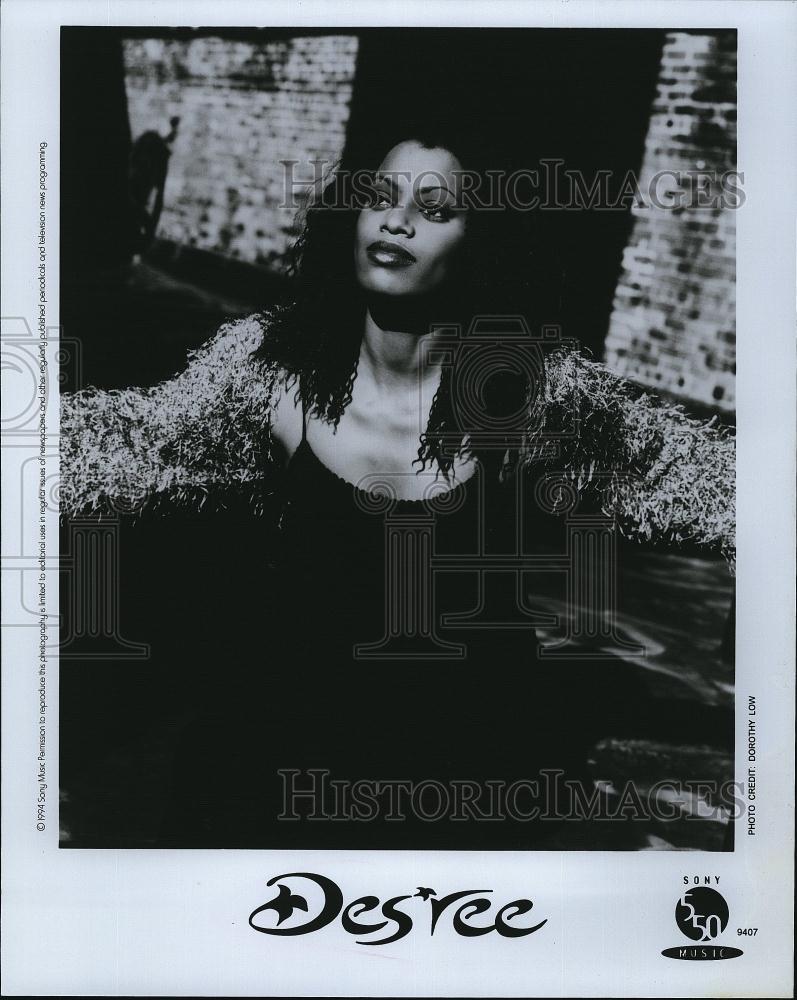 Press Photo Des'ree, a British R&B recording artist - RSL81135 - Historic Images