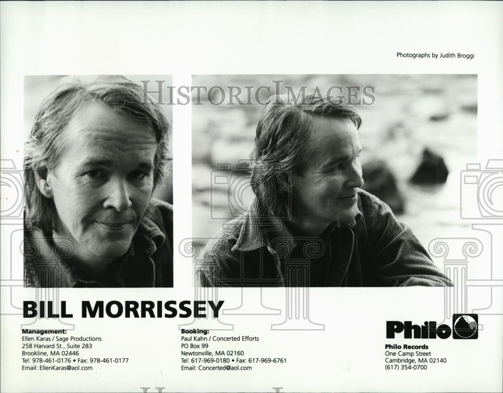 2001 Press Photo Folk Singer-Songwriter Bill Morrissey - RSL39929 - Historic Images