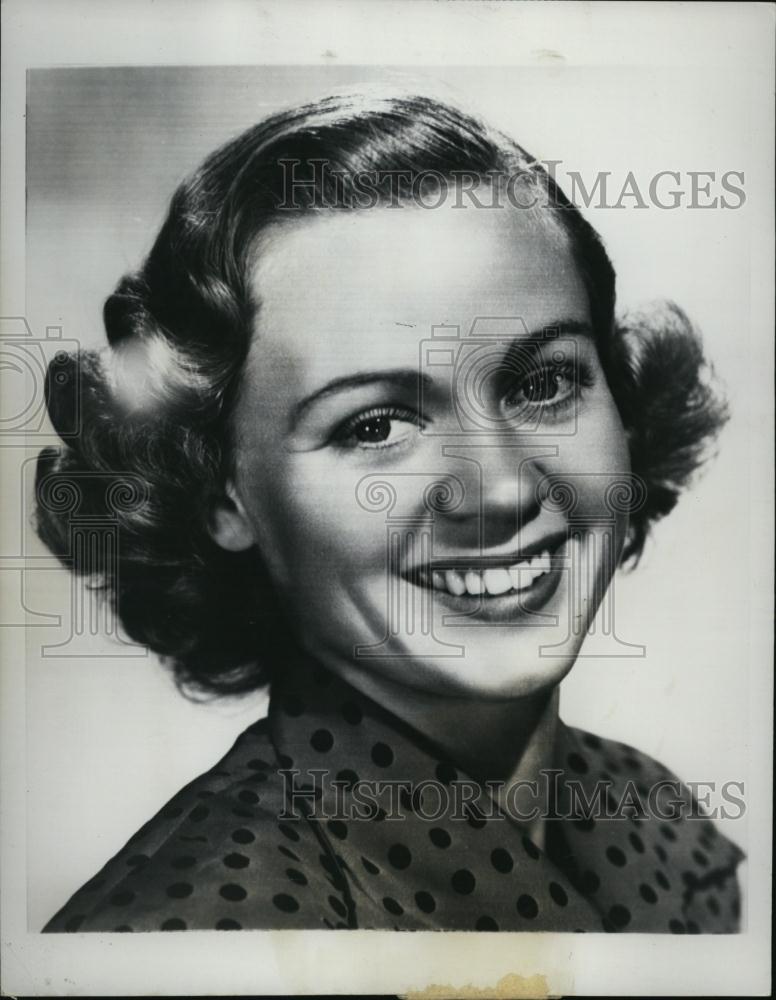 1949 Press Photo Barbara Manning Wife Of Governor Fuller Warren Of Florida - Historic Images