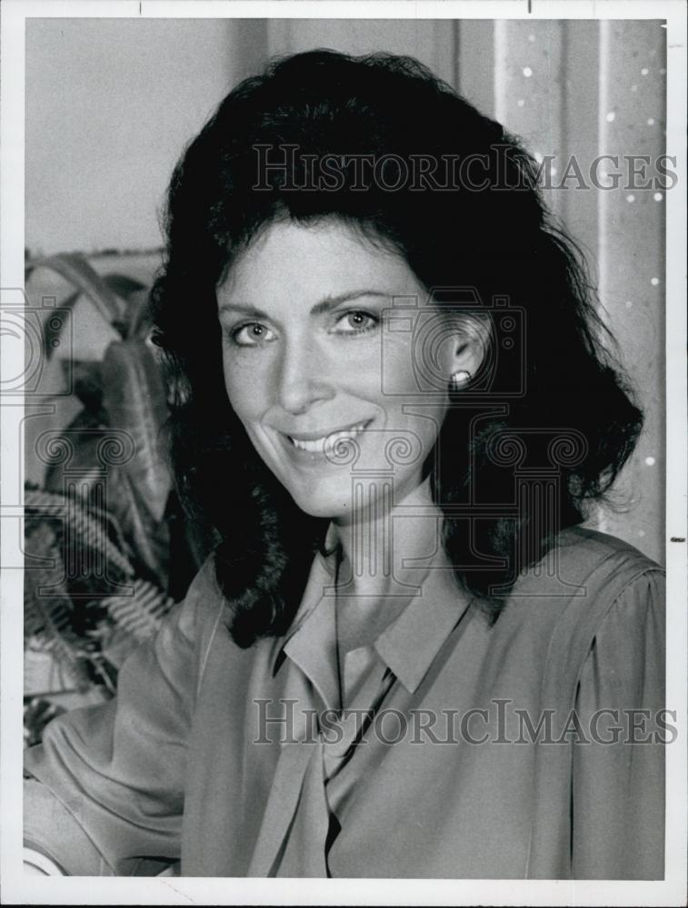 1984 Press Photo Joanna Cassidy American Actress Buffalo Bill Comedy Series - Historic Images