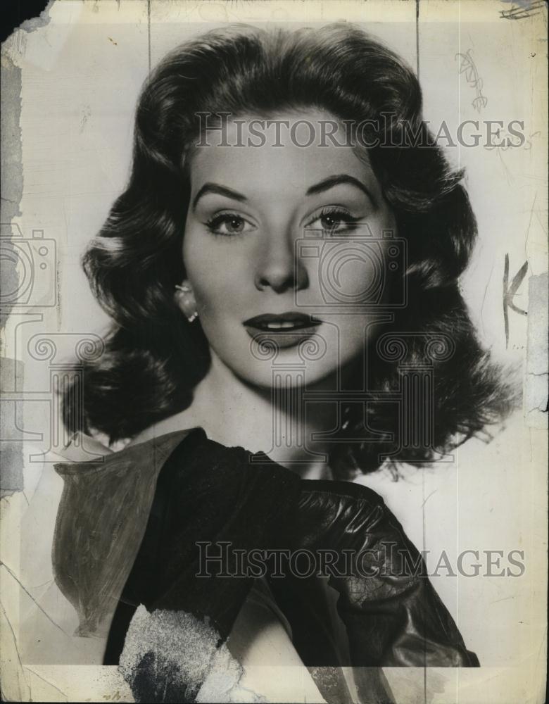 1957 Press Photo Actress Suzy Parker - RSL78265 - Historic Images