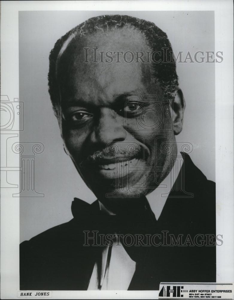 Press Photo Popular Musician Hank Jones - RSL83157 - Historic Images