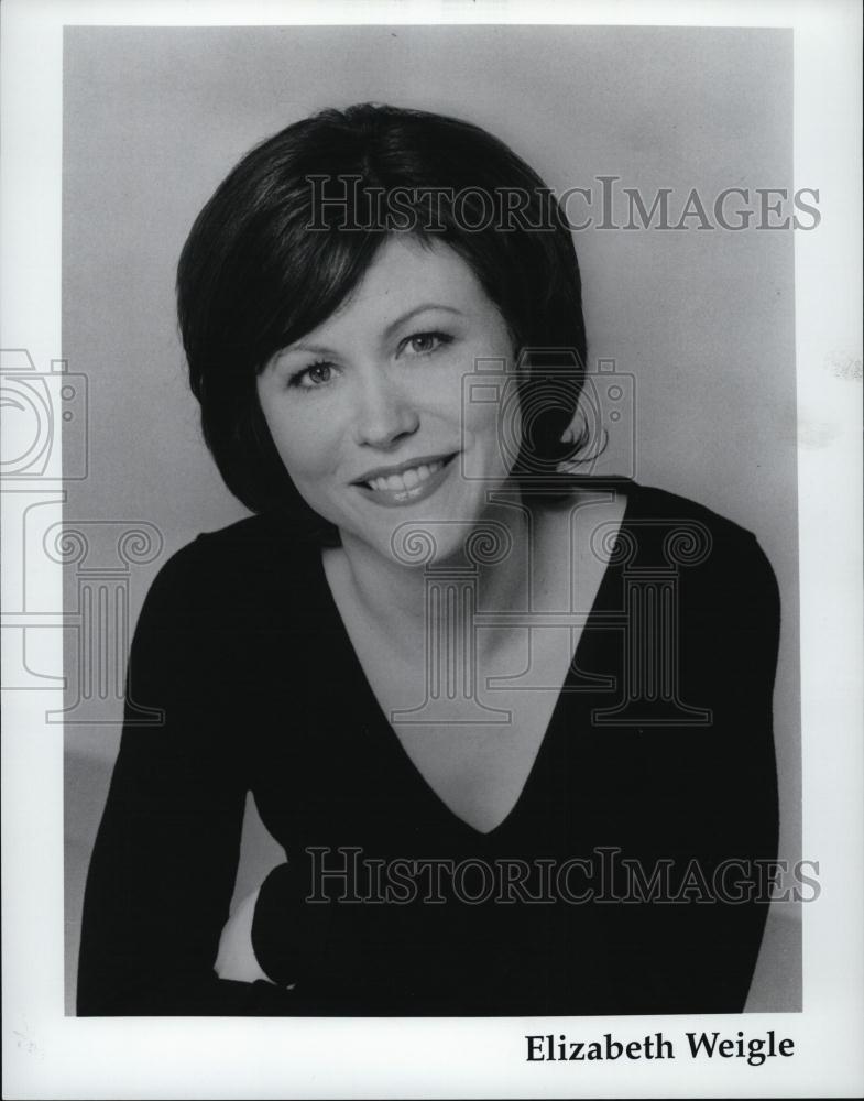 Press Photo Popular Soprano Elizabeth Weigle - RSL41761 - Historic Images