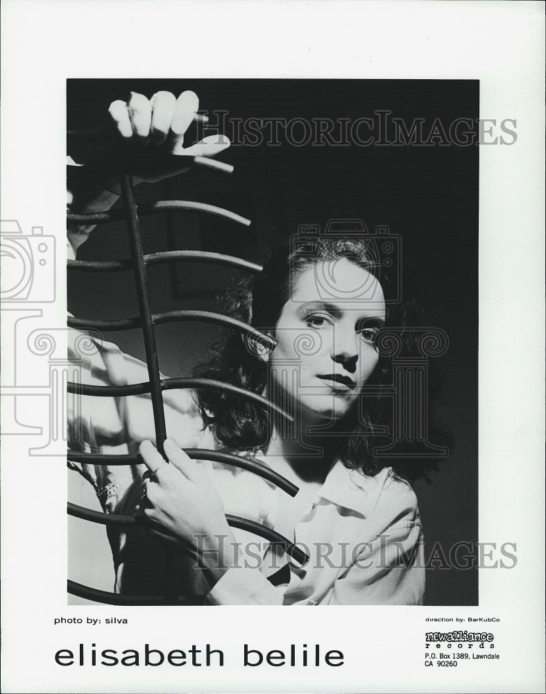 Press Photo Singer Elisabeth Belile, New Alliance Records - RSL41653 - Historic Images