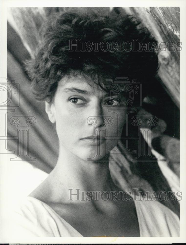 1986 Press Photo Actress Rachel Ward Starring In Film "Against All Odds" - Historic Images