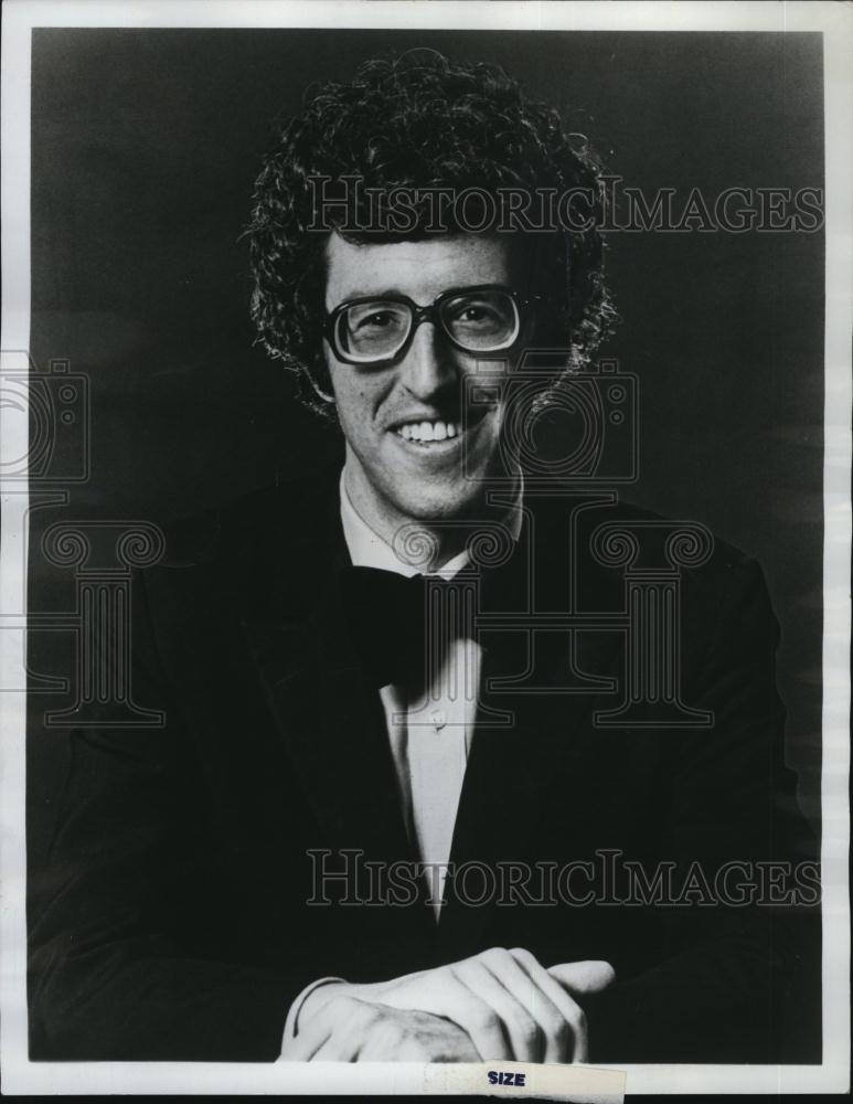 1980 Press Photo Pianist Samuel Sanders - RSL77867 - Historic Images