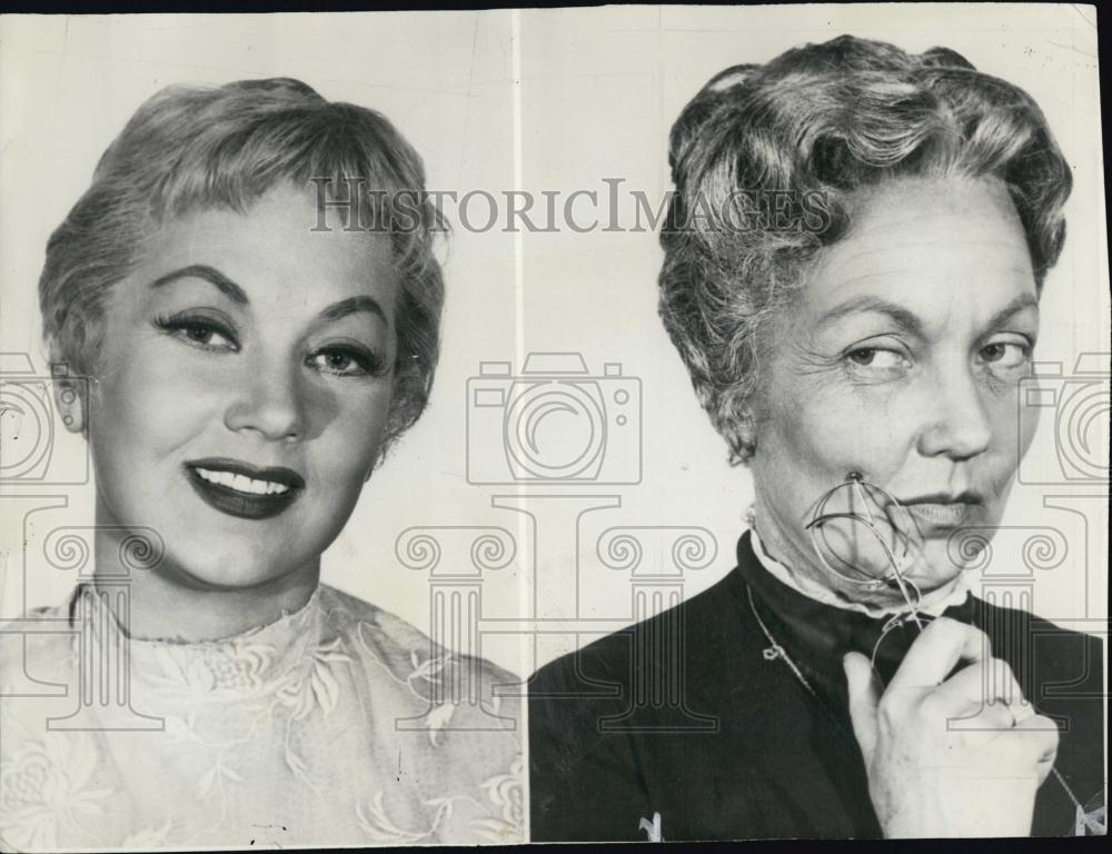 1957 Press Photo actress Ann Sothern in &quot;With No Regrets&quot; - RSL05283 - Historic Images