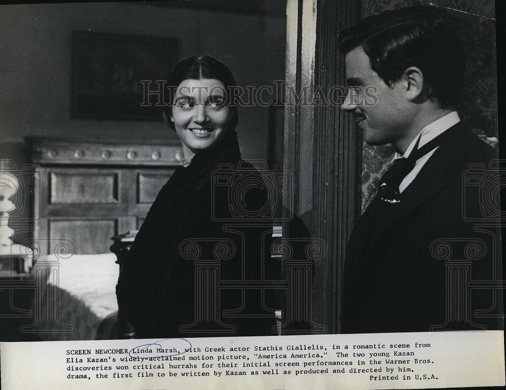 1964 Press Photo Actress Linda Marsh in &quot;America, America&quot; - RSL89813 - Historic Images