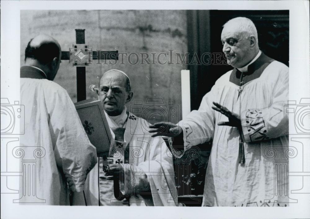 1966 Press Photo Capoferri, Pope Paul - RSL66151 - Historic Images