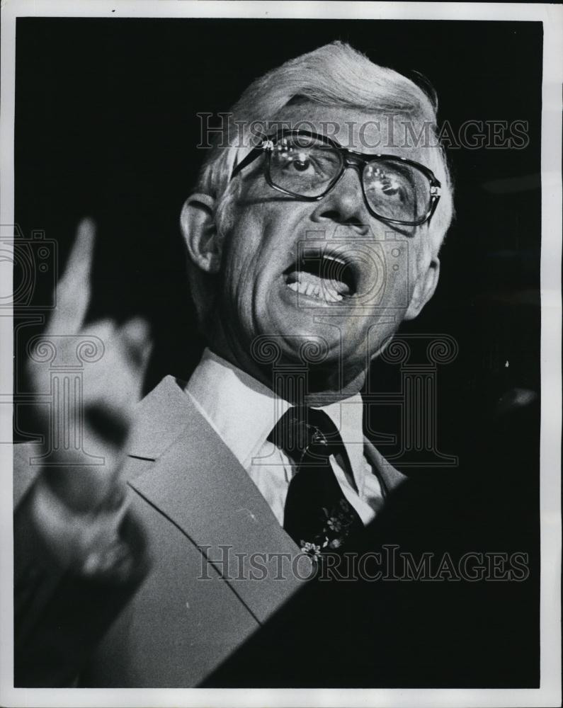 1980 Press Photo Presidential Candidate John Anderson - RSL47791 - Historic Images