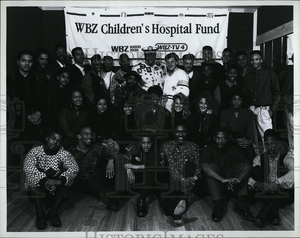 Press Photo Producer Maurice Starr, groups Perfect Gentlemen,Homework,Rick Wes - Historic Images